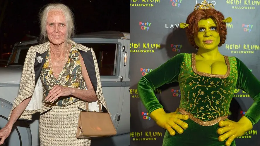 Heidi Klum Halloween shreek