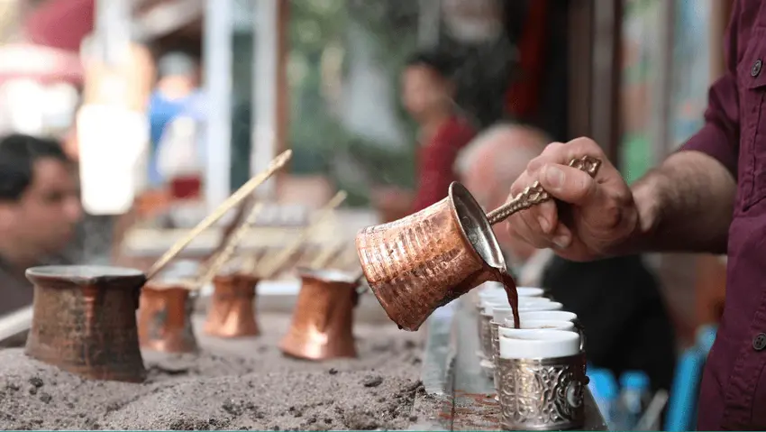 Foto. Türkischer Kaffee.